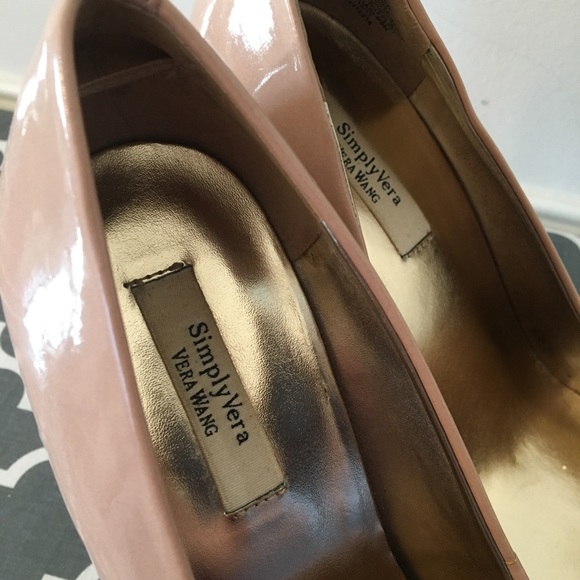 Simply Vera Vera Wang 5” Platform Heels size 8 - Picture 5 of 6